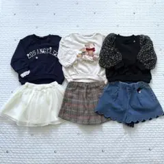 プティマイン等　女の子　秋冬まとめ売り　90