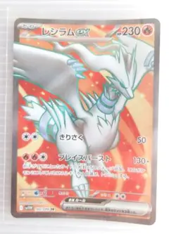 レシラムex BWR マコモSR モンスターボール付き 2025年最新】レシラムex bwrの人気アイテム - メルカリ