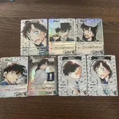 名探偵コナンカードゲーム 新たなる謎 RP R C 中森青子 黒羽快斗 7枚