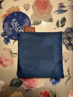 KALDI エコバッグ Helpers ブルー 新品