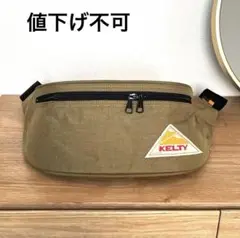 KELTY ボディバッグ カーキ色
