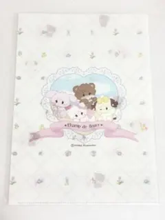 【新品未開封】mikko A4クリアファイル champ de fleurs花畑