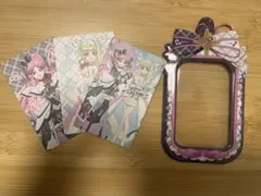 トレカケース＋トレカ3枚　ズキュキス