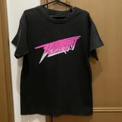 VIBRANT ロゴプリント Tシャツ ブラックjeanasisヴィンテージ加工のサムネイル