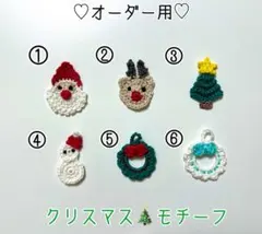 クリスマスモチーフ☆ 〜オーダー用～