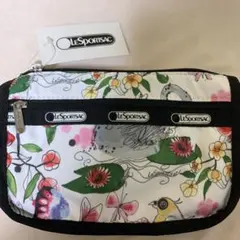 LESPORTSAC レスポートサック 花と蝶のポーチ　新品未使用 レスポ