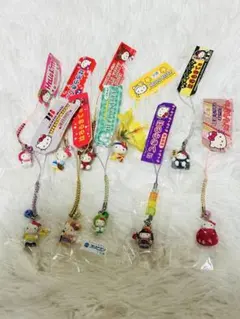 【希少レア】美品　ハローキティ ご当地ストラップ　10個セット　まとめ売り 20 希少レア】美品 ハローキティ ご当地ストラップ 10個セット まとめ売り