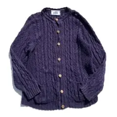 【Ireland製】John Molloy フィッシャーマン カーディガン