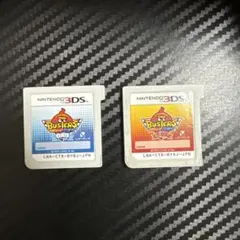 妖怪ウォッチバスターズ 白猫団　赤猫団 3DS カセット　お得！のサムネイル