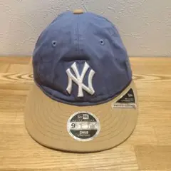 NEW ERA ニューエラ キッズ ヤンキース キャップ 帽子 ブルーグレー