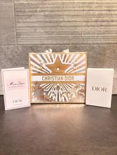Christian Dior 2025クリスマスコフレ ギフトボックスショッパー