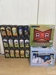 ドラゴンボール ワールドコレクタブル 少年期編 1〜3 コンプ ブルマ RR軍