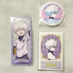 ハンターハンター キルア グリッター缶バッジ ジャンプショップ - メルカリ