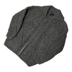 エクアドル製 DOWNEAST TRADING カウチン セーター L