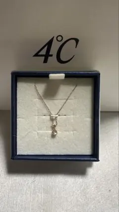 【4月誕生石】　K10ピンクゴールド ネックレス