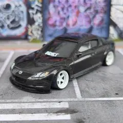 ホットウィールカスタム トヨタ 80スープラ フルブラック仕様トミカ