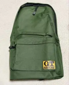 【匿名配送】HAWKINS グリーン リュックのサムネイル