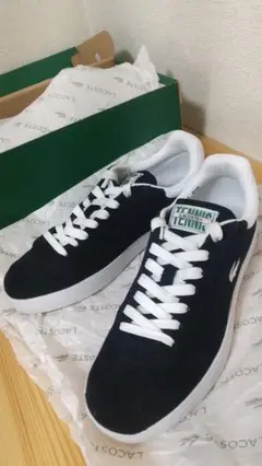 ラコステ LACOSTE スニーカー 24センチ BASESHOT 美品