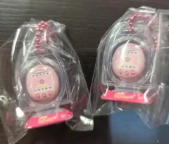 たまごっち　おかしなたまごボーロっち3　パッケージチャーム ピンク✿　2個セット