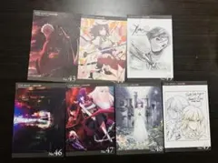 TYPE-MOON Fate/stay night ポストカード 7枚 コンプ - メルカリ