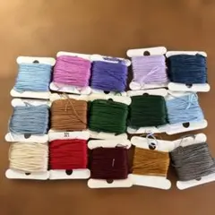 DMC刺繍糸 16色セット