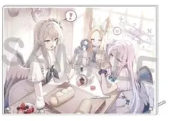 ブルーアーカイブ 4周年 アクリルプレート 2025 ティーパーティー