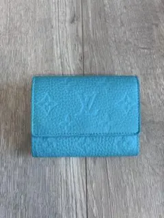 LOUIS VUITTON ポルトフォイユ・ミュルティプル ブルーラグーン - メルカリ