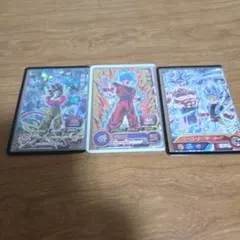 ドラゴンボールヒーローズ ホロカード 3枚セット