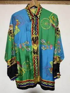 美品 VERSACE ヴェルサーチ オリンピック柄 VERSACE存命時代品42 