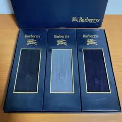 新品 BURBERRY バーバリー メンズ ソックス 3足セット 25〜26cm