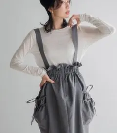 ウエストフリルサスツキスカート ローリーズファーム