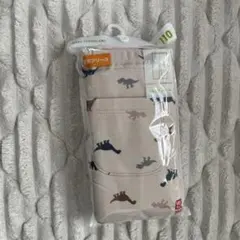 UNIQLO 110cm フリースレギンス　恐竜