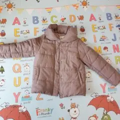 ikka ベージュ ダウンコート 150