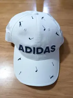 ADIDAS ゴルフモチーフ キャップ M/L