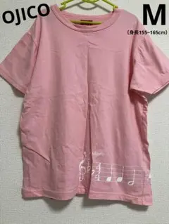オジコ 半袖 Tシャツ パンダ 音符 M(155~165cm) ピンクのサムネイル
