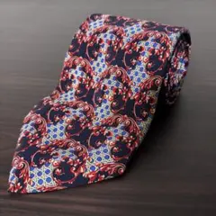 Christian Dior ディオール ネクタイ シルク 総柄 ネクタイ