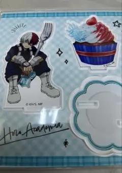 僕のヒーローアカデミア　アクリルスタンド　カップケーキ　轟焦凍