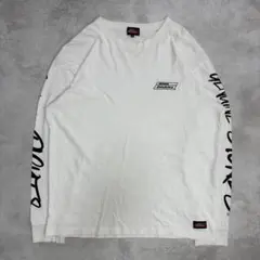 Dickies ホワイト ロングスリーブ Tシャツ M コットン ストリートのサムネイル