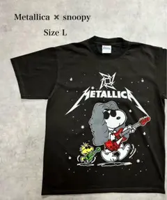 Snoopy × Metallica メタリカ　size L Tシャツ新品未使用のサムネイル