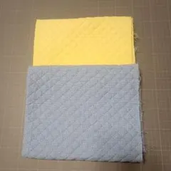 キルティング生地はぎれ ２枚セット