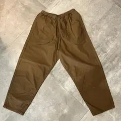 DANTON ブラウン カジュアルパンツ　Sサイズ イージーパンツのサムネイル