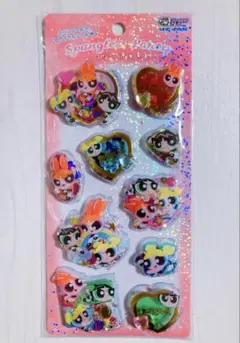 【正規品】パワーパフガールズ スパンコールパーティーシール