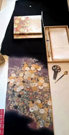 小紋　フルセット　着物　正絹　グラデーション　縞　着物玄人さんに 小紋 フルセット 着物 正絹 グラデーション 縞 着物玄人さんに