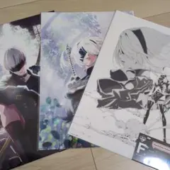 NieR: Automata クリアポスター 3枚セット