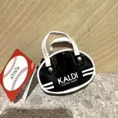 【新品・大人気！】KALDIカルディ オリジナルレトロスポーツバッグ　黒