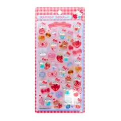【正規品】 サンリオ ボンボンドロップシール ハローキティ 赤 ♡ ©マーク