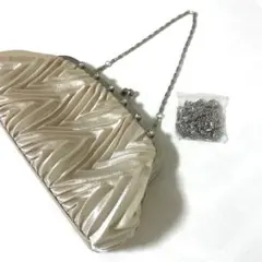 結婚式 パーティーバッグ ゴールド クラッチをバッグ がま口 フォーマル