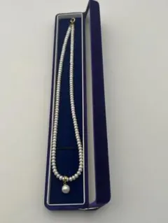 大セールk18金を施した商品になります。ヴェルメイユネックレス45
