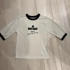 MARY QUANT ✖️Azul by moussy シアーロゴニット　Mサイズのサムネイル