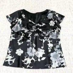 BALLSEY トゥモローランド 花柄Vネックブラウス 綿100％ FREE - メルカリ